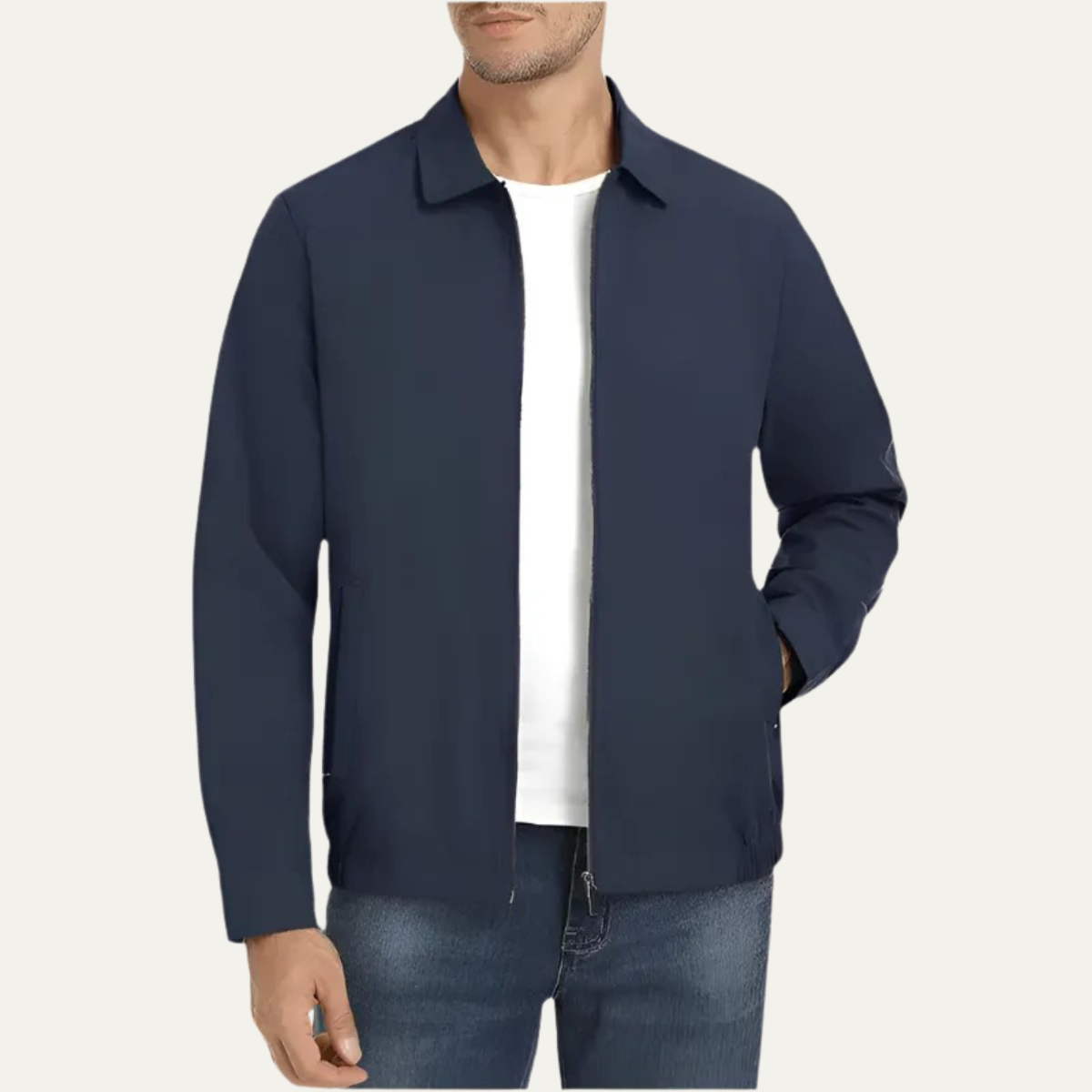 The St Ives Men's Lightweight Trendy Bomber Jacket 2