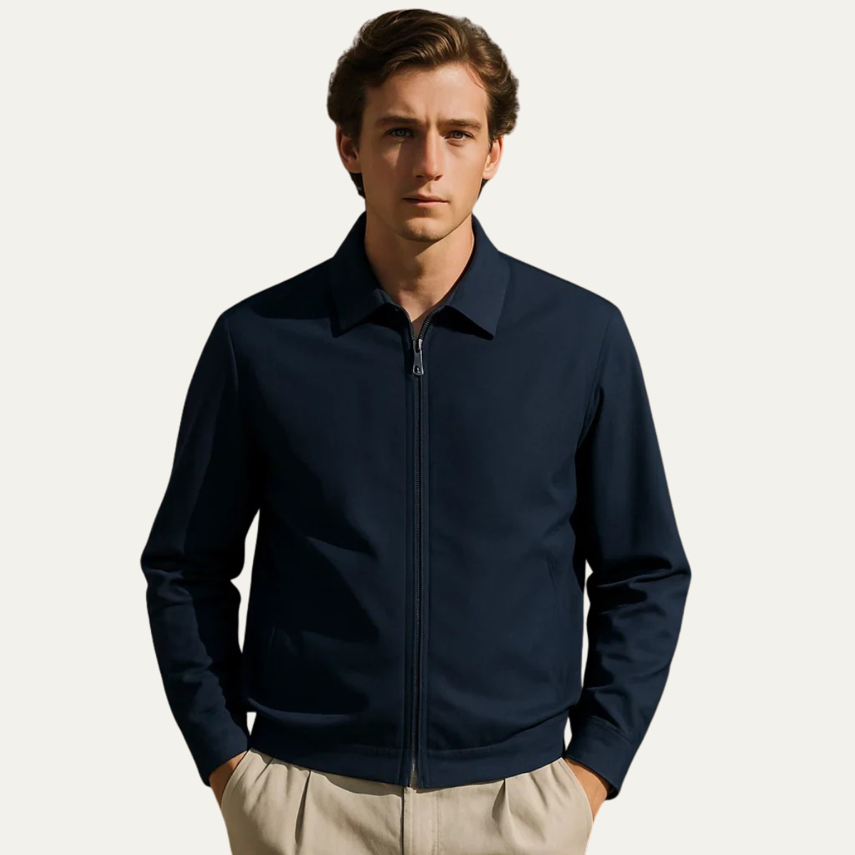 The St Ives Men's Lightweight Trendy Bomber Jacket 4