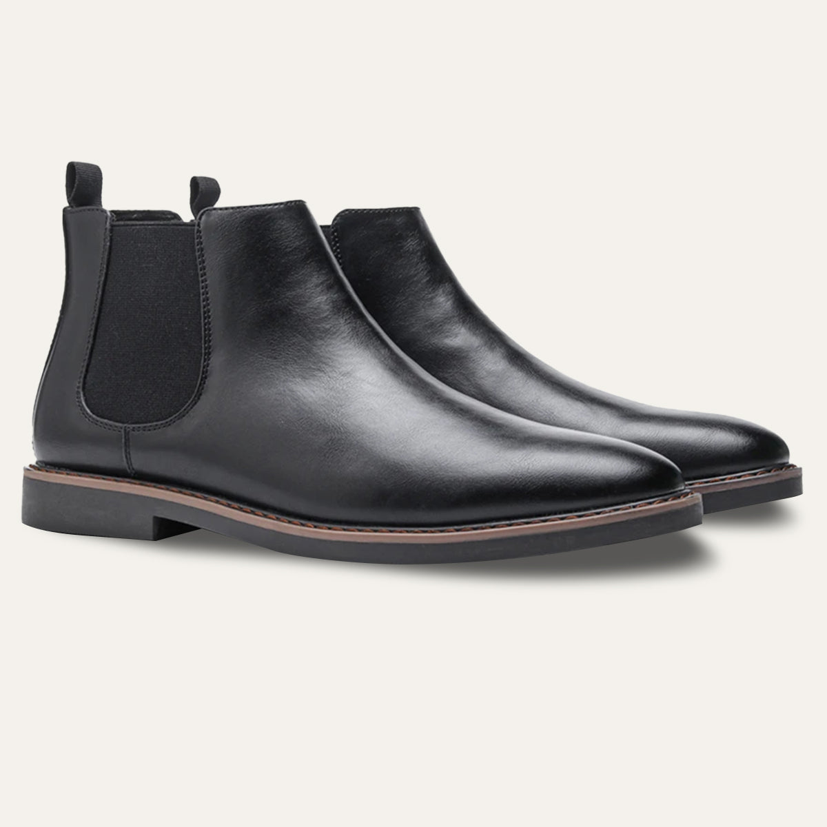 The Staffordshire Men's Classic Leather Chelsea Ankle Boots 2