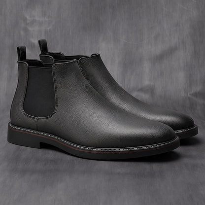 The Staffordshire Men's Classic Leather Chelsea Ankle Boots 3