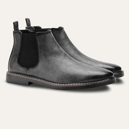 The Staffordshire Men's Classic Leather Chelsea Ankle Boots 4