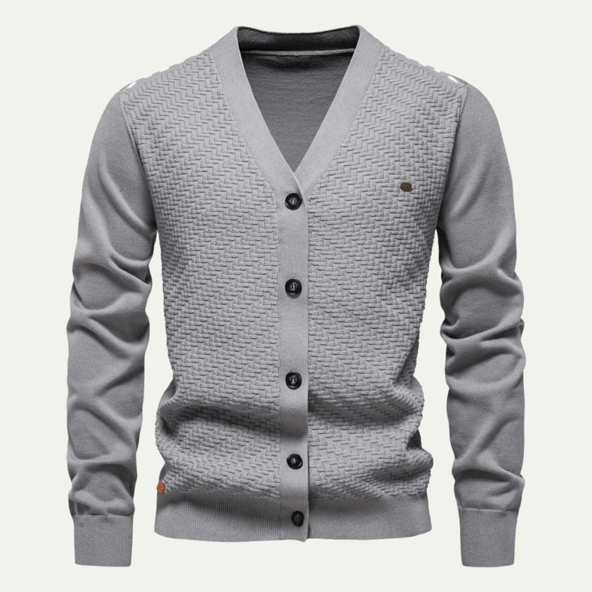 The Stirling Men's Slim Fit Lightweight Button Up Cardigan 5
