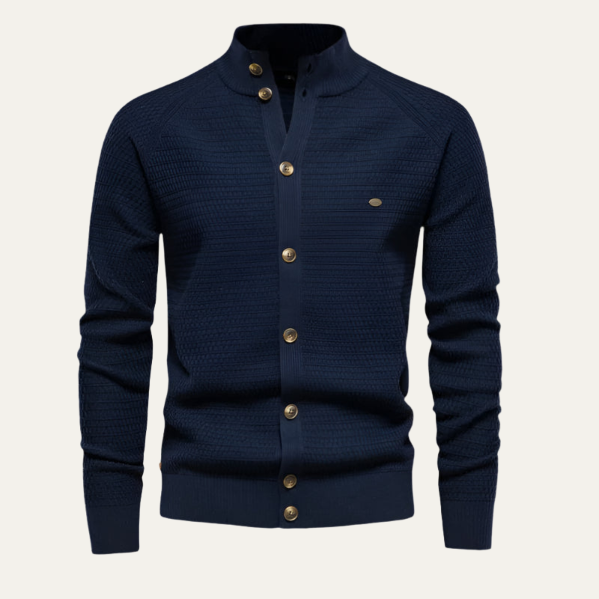The Stratford 100% Cashmere Cardigan for Men 0