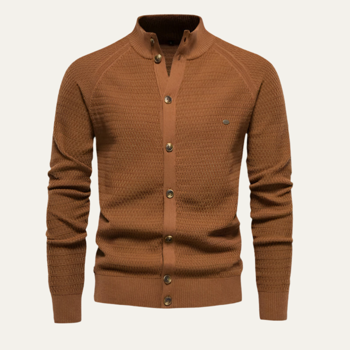 The Stratford 100% Cashmere Cardigan for Men 1
