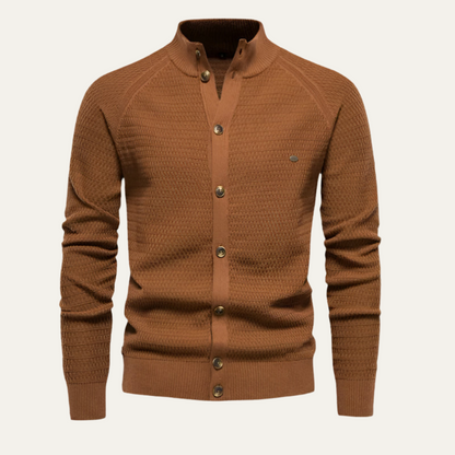 The Stratford 100% Cashmere Cardigan for Men 1