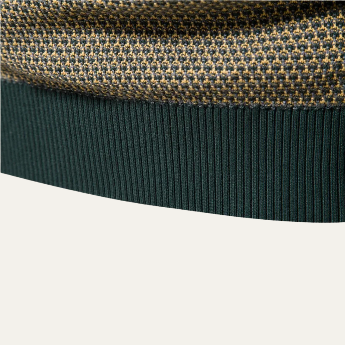 The Stratford Men’s Winter Knit Jumper with Contrast Trim 4