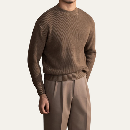 The Sunningdale Men's Wool Blend Crew Neck Jumper 3