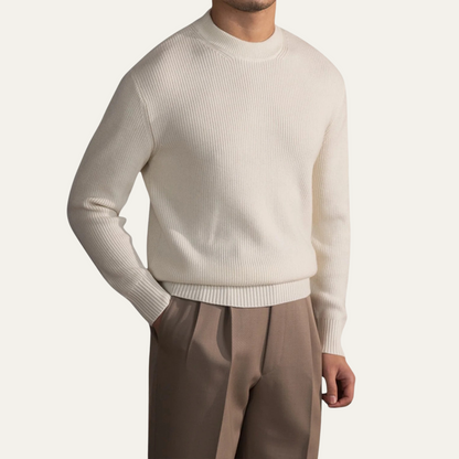 The Sunningdale Men's Wool Blend Crew Neck Jumper 5