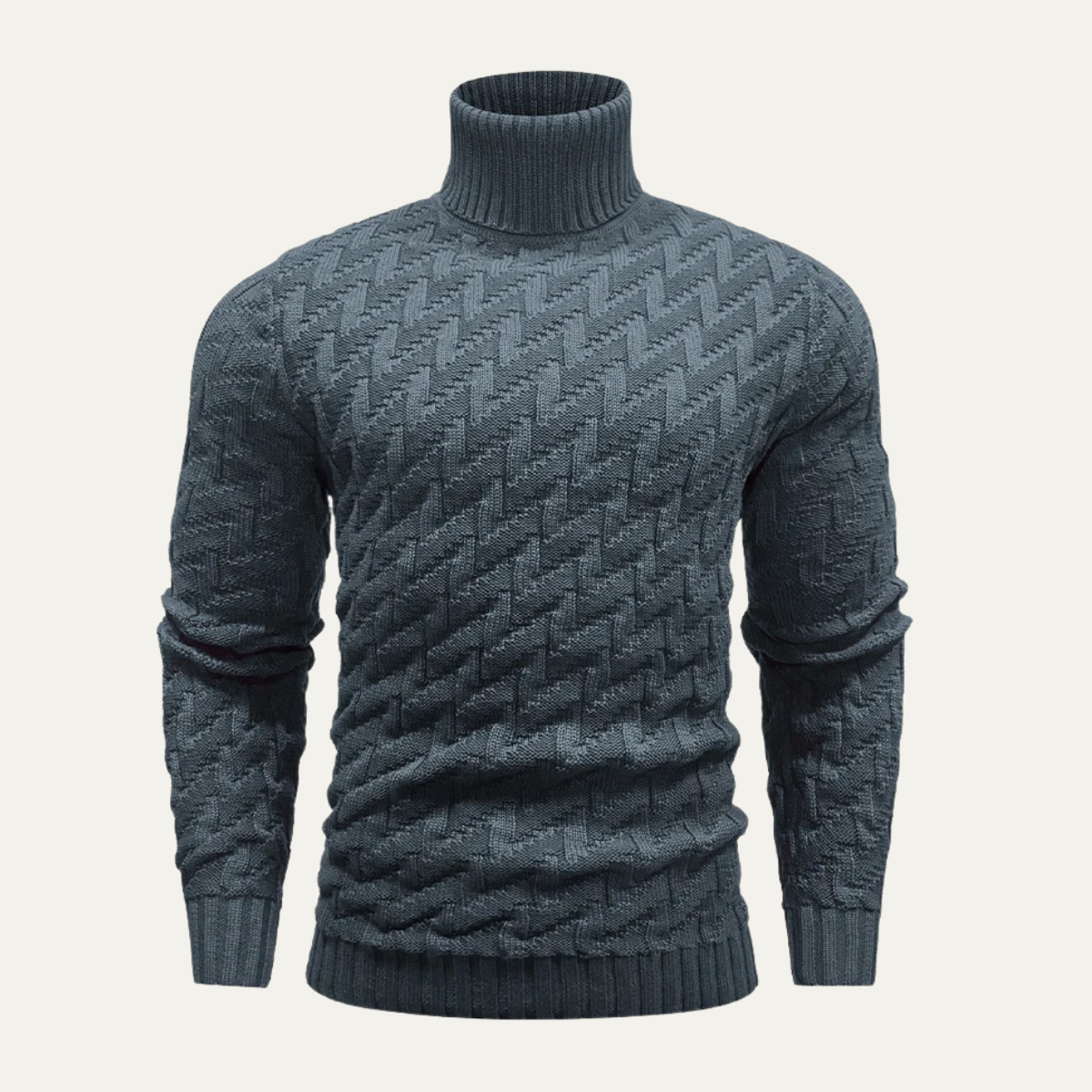 The Sussex Men’s Turtleneck Knit Warm Winter Jumper 2