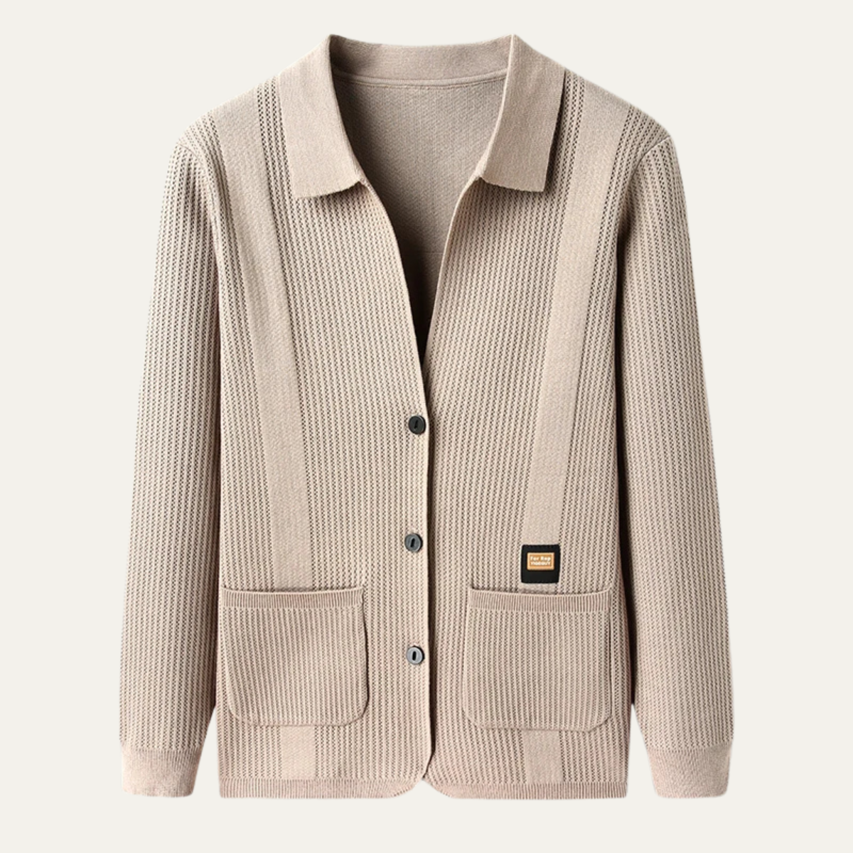 The Sydenham Men’s Breathable Soft Casual Knit Cardigan 0