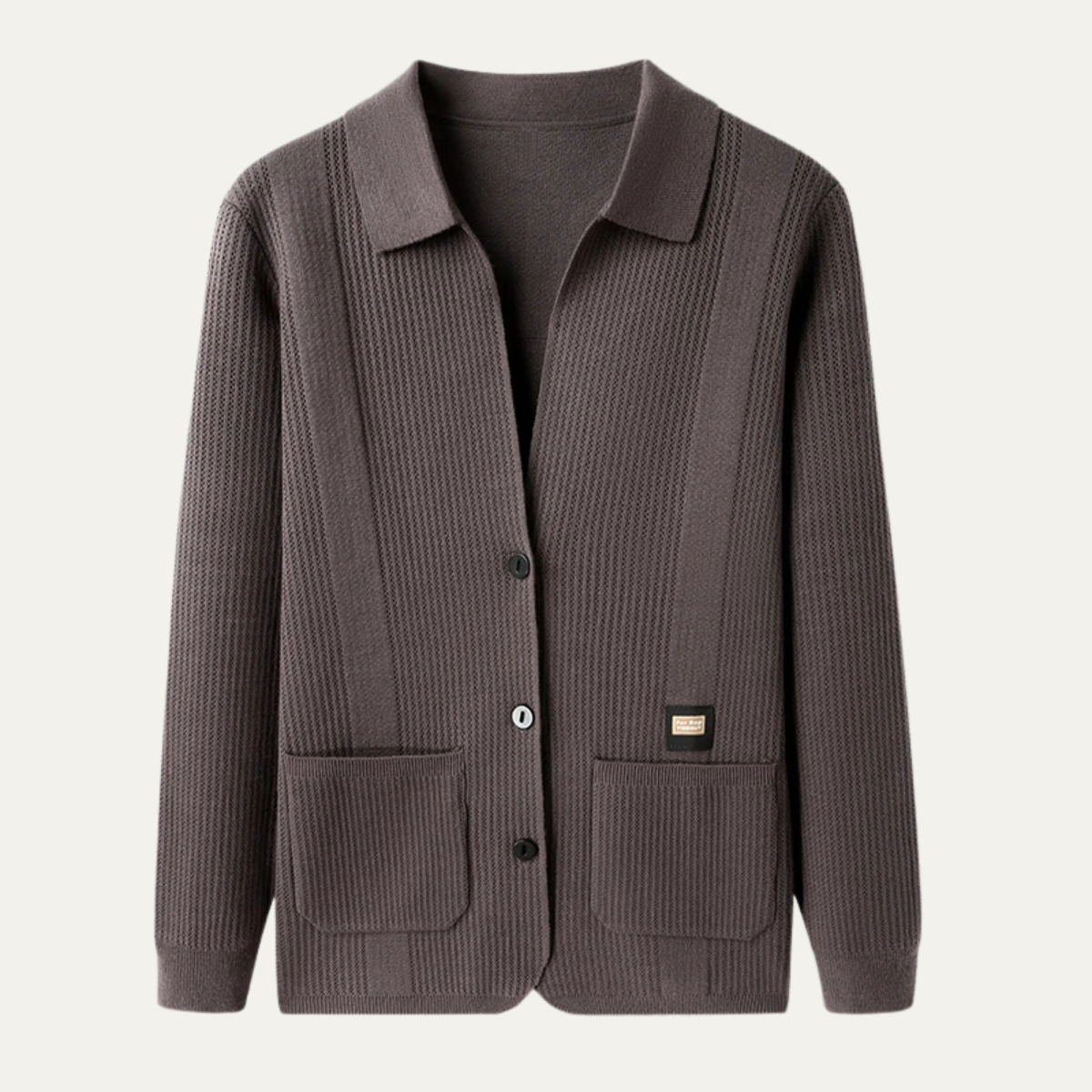 The Sydenham Men’s Breathable Soft Casual Knit Cardigan 8