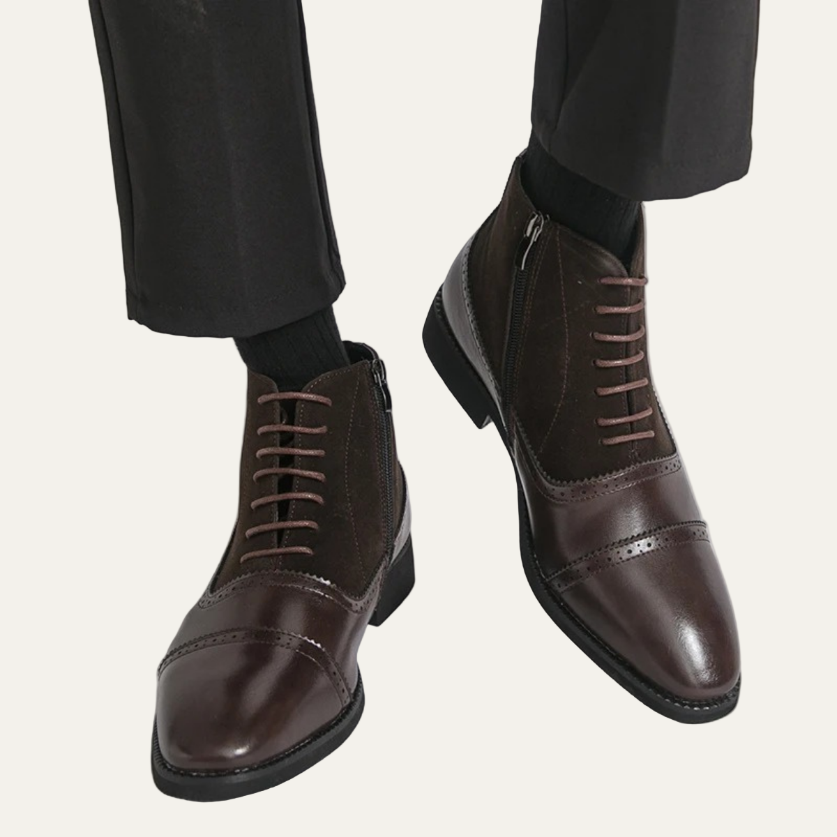 The Thistlewood Men’s Elegant Formal Chelsea Leather Boots 1