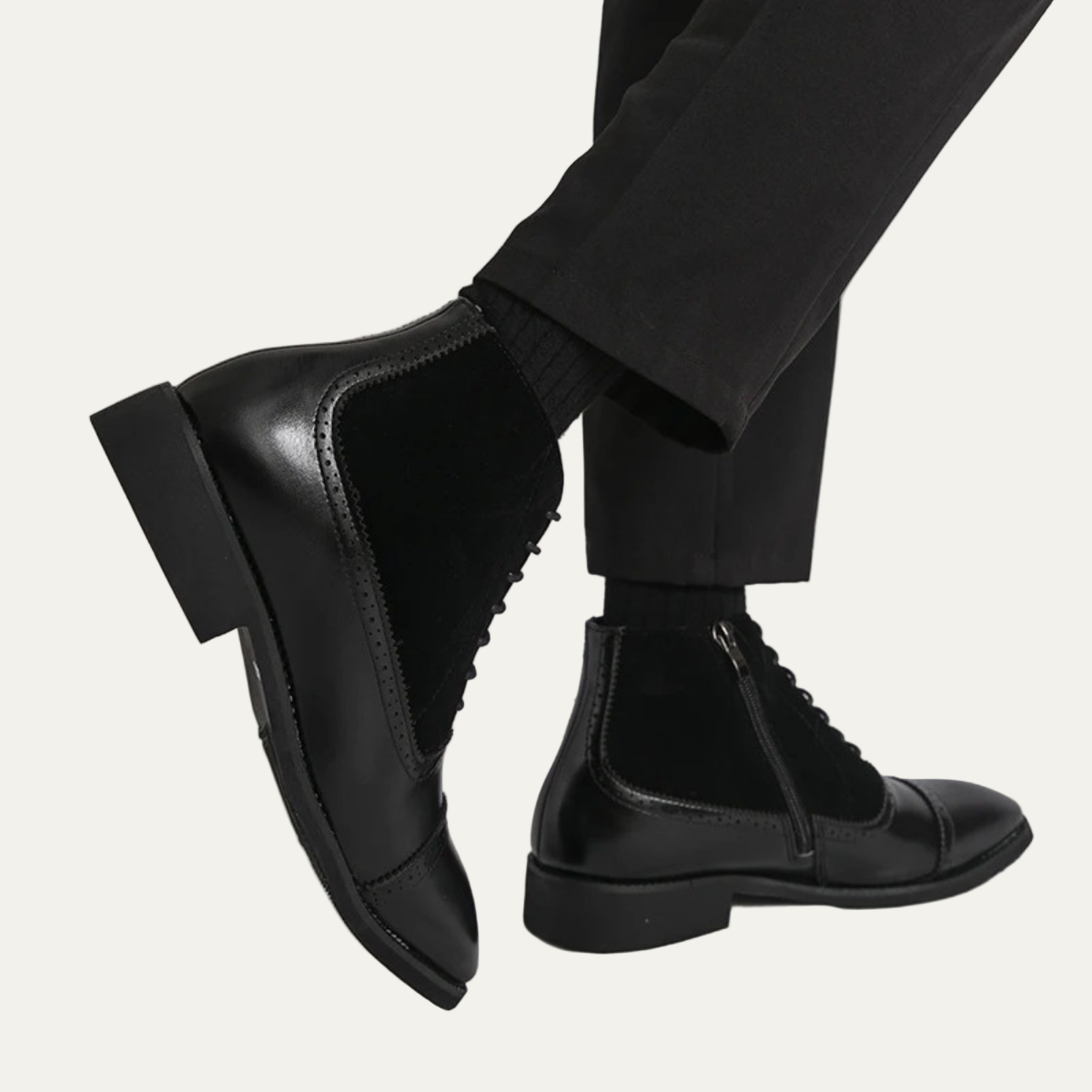 The Thistlewood Men’s Elegant Formal Chelsea Leather Boots 6