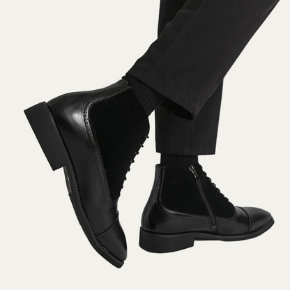 The Thistlewood Men’s Elegant Formal Chelsea Leather Boots 6