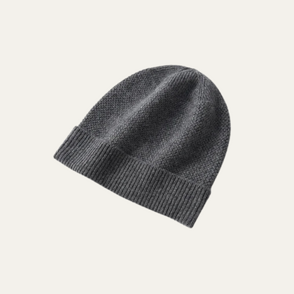 The Thornton Men’s Warm Ribbed Knit Cashmere Beanie Hat 4