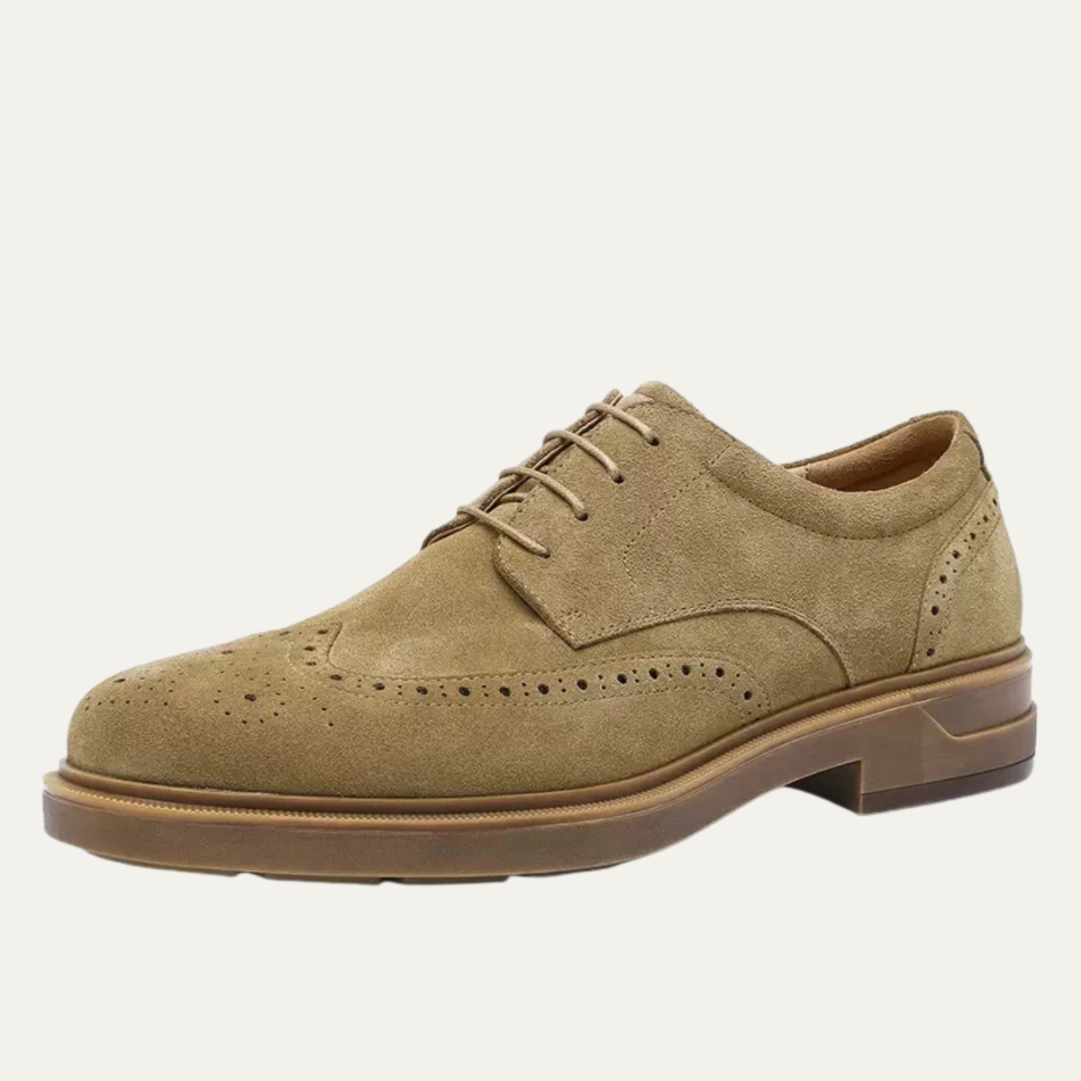 The Trastevere Men’s Suede Leather Lace Up Oxford Dress Shoes 4