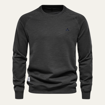 The Trento Men's Classic Crew Neck Cotton Sweatshirt Jumper 6