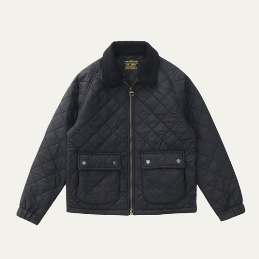 The Trouville Men’s Retro Quilted Winter  Bomber Jacket 0