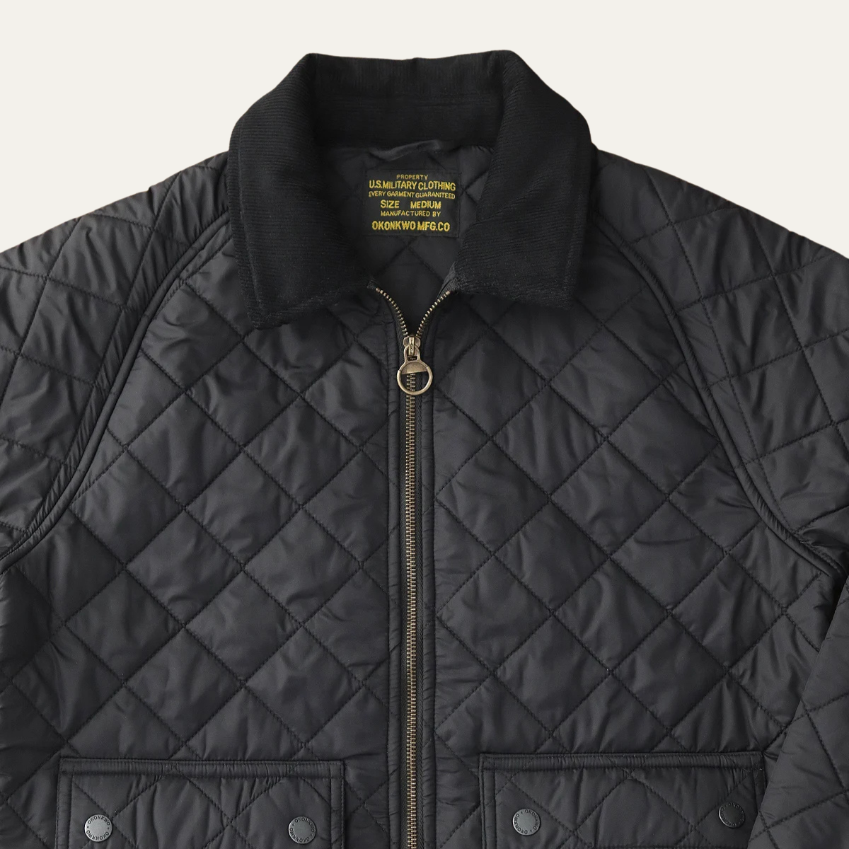 The Trouville Men’s Retro Quilted Winter  Bomber Jacket 2