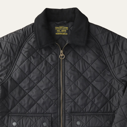 The Trouville Men’s Retro Quilted Winter  Bomber Jacket 2