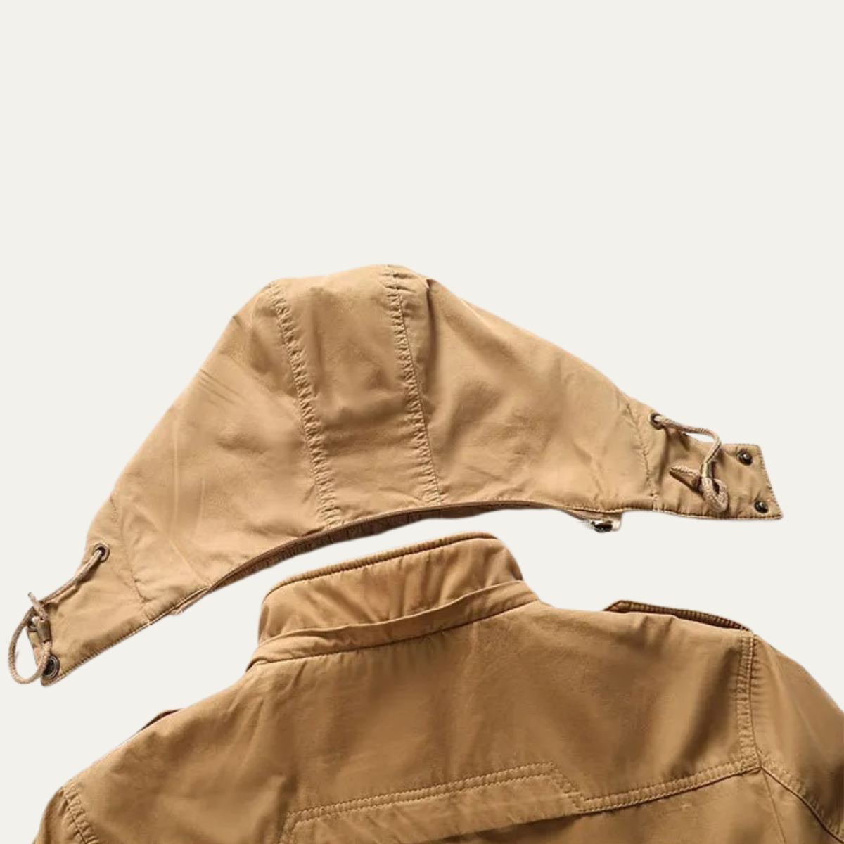 The Valpolicella Men’s Winter Hooded Parka Jacket with Fleece Lining 4