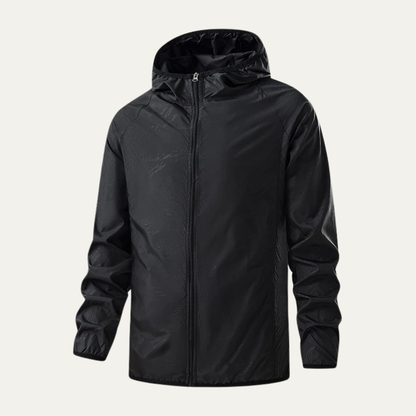 The Vernazza Men's Lightweight  Waterproof Windbreaker Hooded Jacket 0