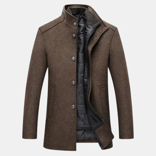 The Vienna Wool Coat – Men’s Classic Winter Overcoat 0