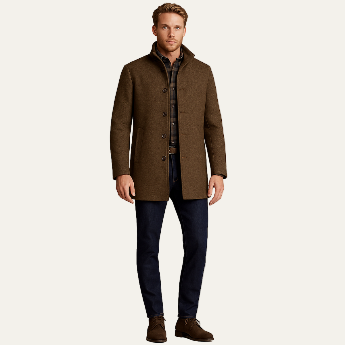The Vienna Wool Coat – Men’s Classic Winter Overcoat 1