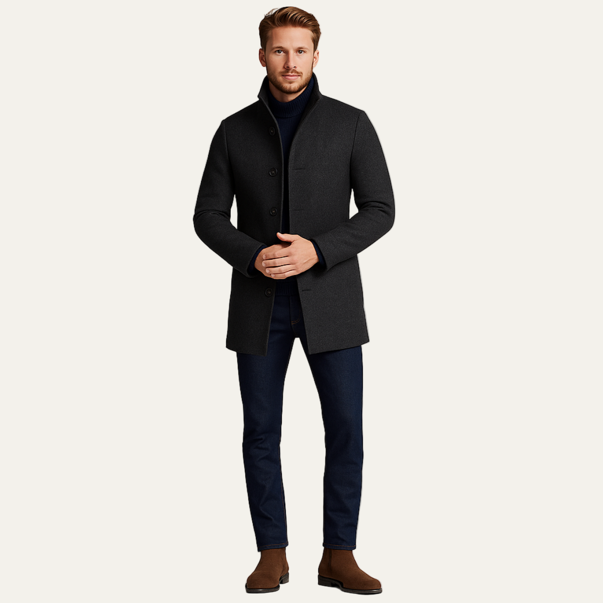 The Vienna Wool Coat – Men’s Classic Winter Overcoat 4