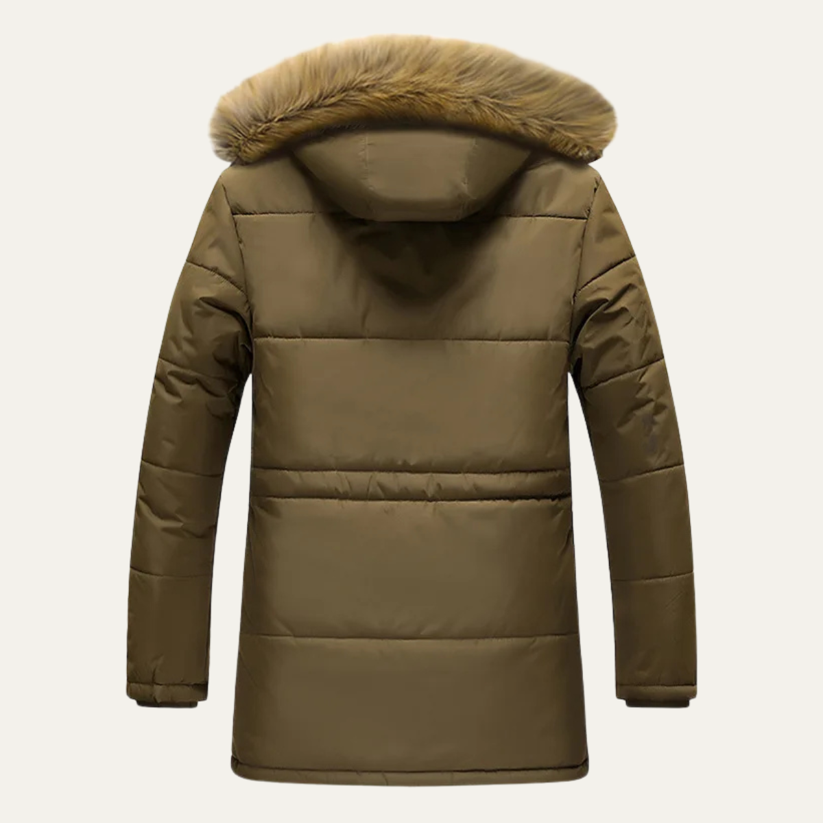 The Wandsworth Men's Winter Fur Hooded Parka Jacket 1