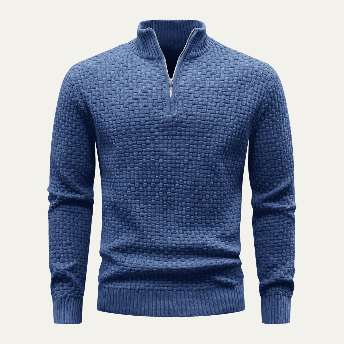 The Westbourne Men’s Half Zip Knit Winter Jumper 3