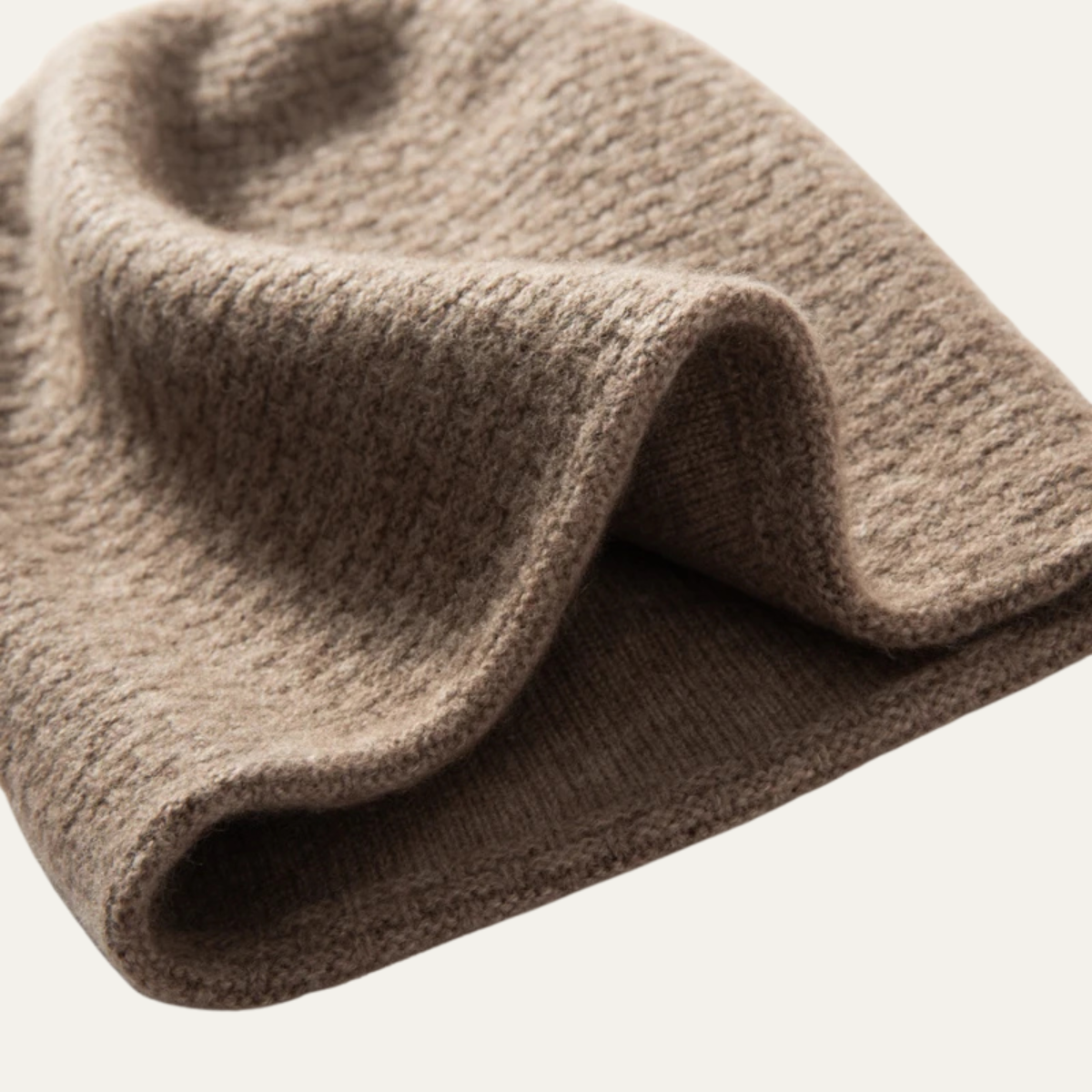 The Westbury Trendy Ribbed Knit Cashmere Beanie 2