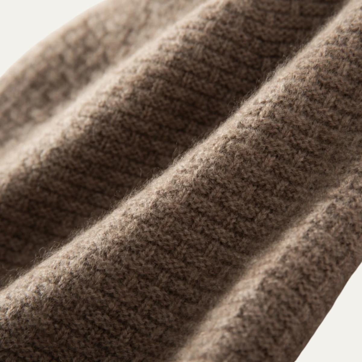 The Westbury Trendy Ribbed Knit Cashmere Beanie 3