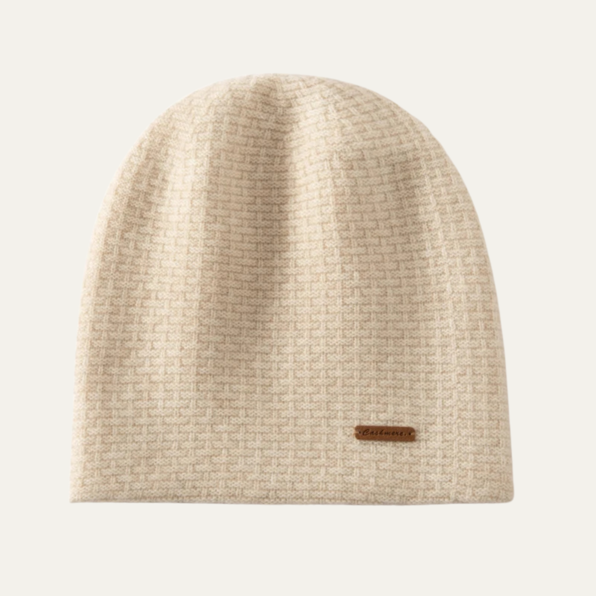 The Westbury Trendy Ribbed Knit Cashmere Beanie 5