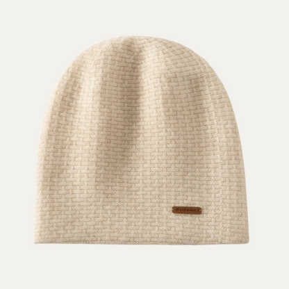 The Westbury Trendy Ribbed Knit Cashmere Beanie 5