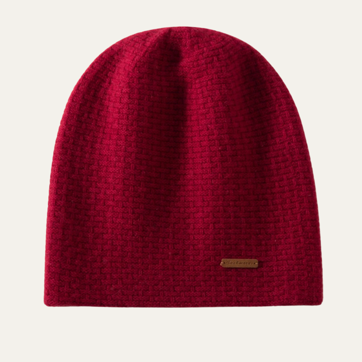 The Westbury Trendy Ribbed Knit Cashmere Beanie 8