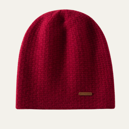 The Westbury Trendy Ribbed Knit Cashmere Beanie 8