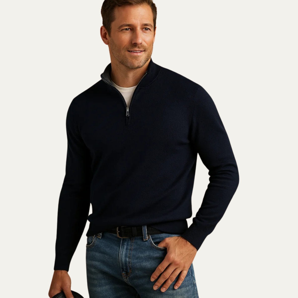 The Whitmore Quarter Zip Jumper 0