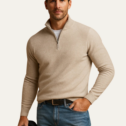 The Whitmore Quarter Zip Jumper 2