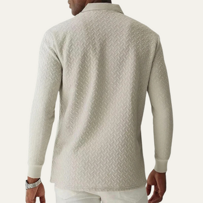 The Willowbrook Men’s Stylish Knit Polo Jumper 2