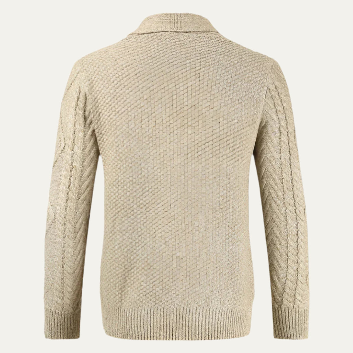 The Winchester 100% Cashmere Cardigan for Men 2