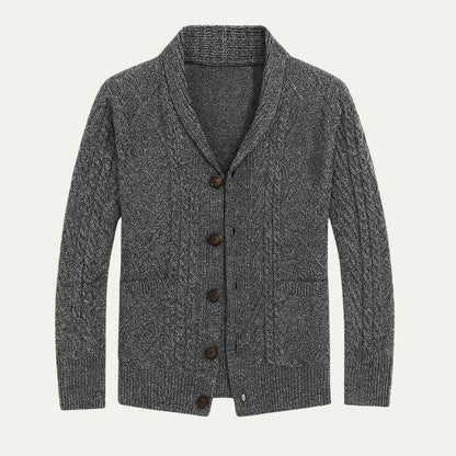 The Winchester 100% Cashmere Cardigan for Men 5