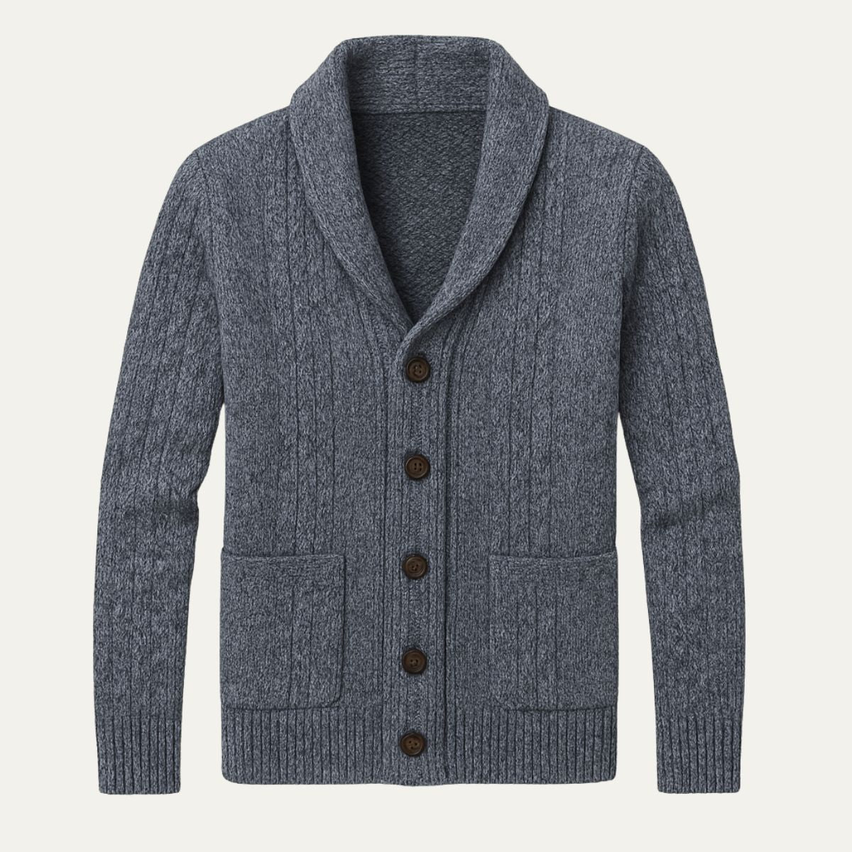 The Winchester 100% Cashmere Cardigan for Men 7