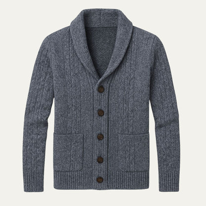 The Winchester 100% Cashmere Cardigan for Men 7