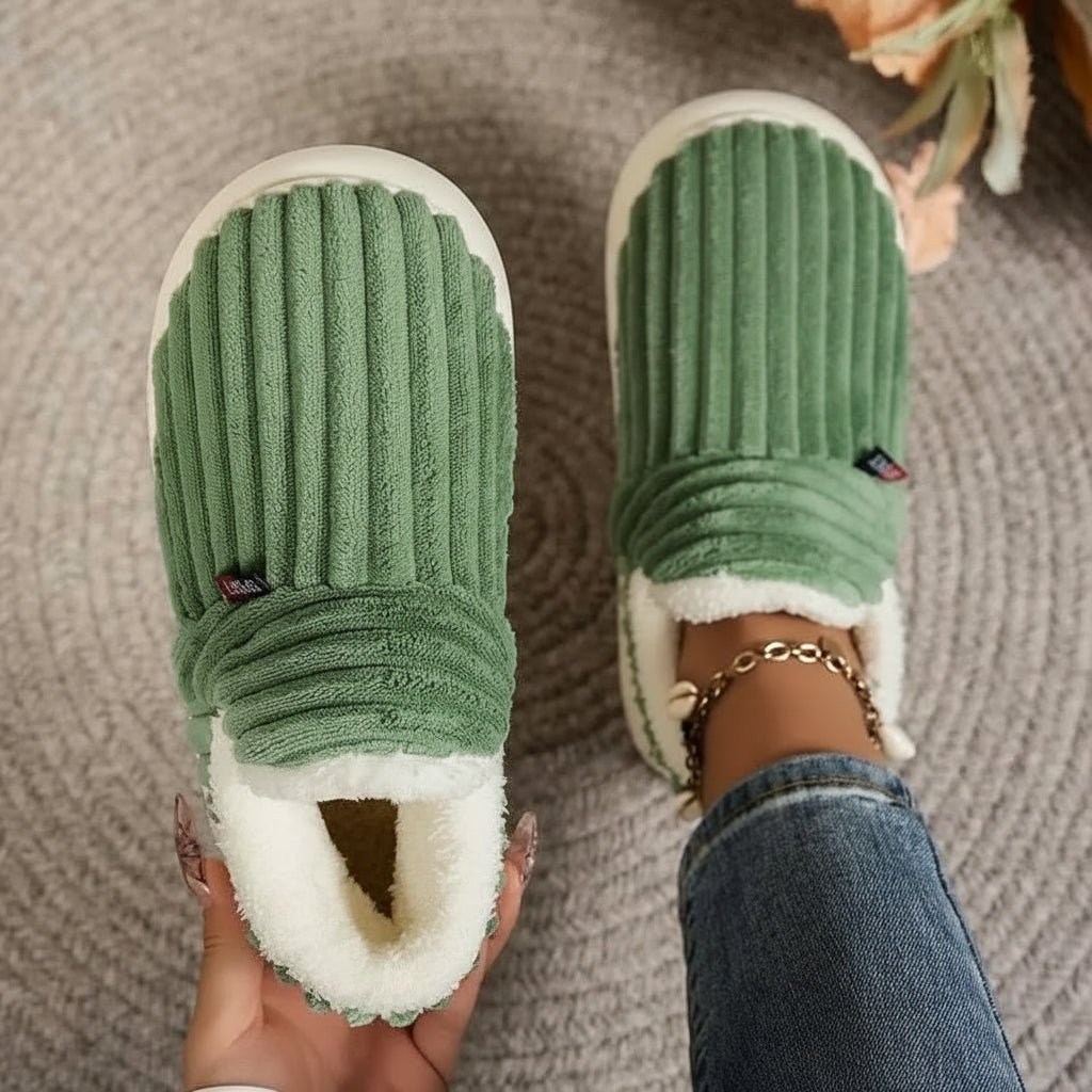 Cozy Orthopedic Slippers Warm Non Slip Indoor Shoes - VogeLuxe
