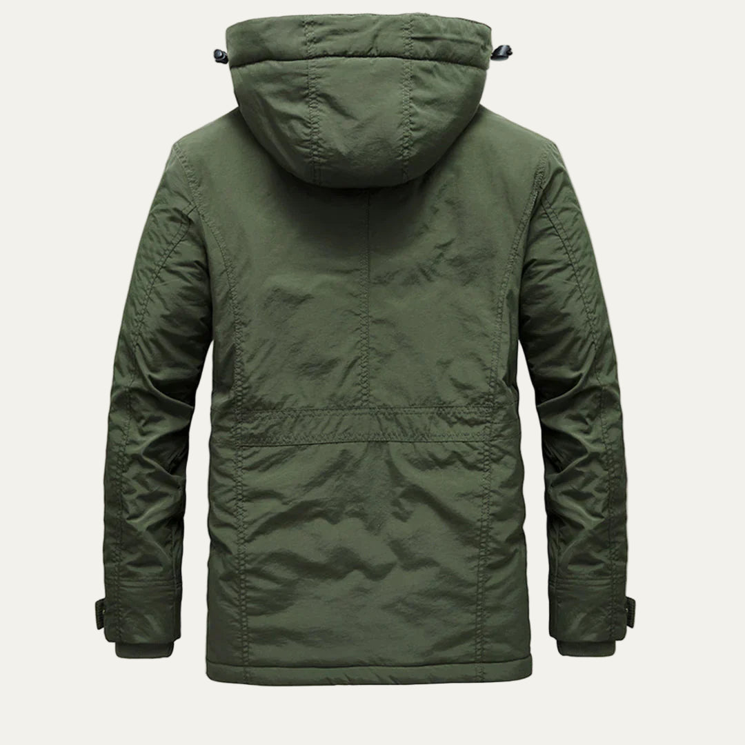 VogeLuxe | Men’s Warm Fur Lined Functional Parka Jacket