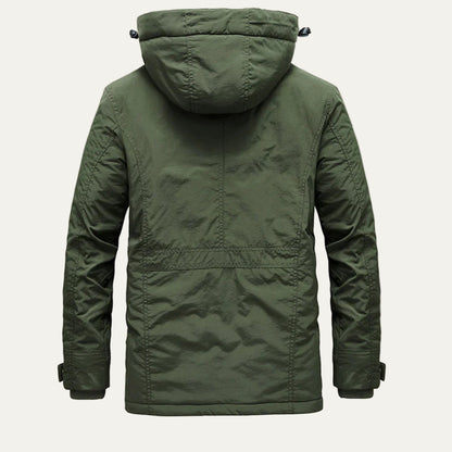 VogeLuxe | Men’s Warm Fur Lined Functional Parka Jacket