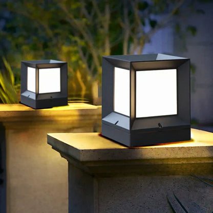 Contemporary Garden Post Lamp