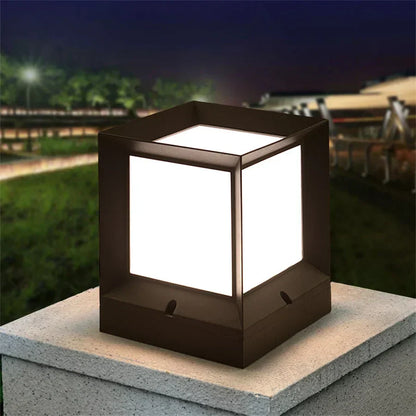 Contemporary Garden Post Lamp