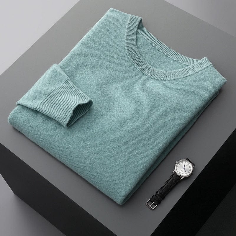 Cozy Men's Winter Crew Sweater